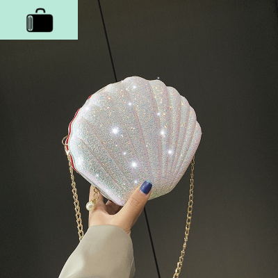 高级感包包洋气网红贝壳2019新款迷你简约仙女斜挎小包女百搭潮NEW LAKE女斜挎包