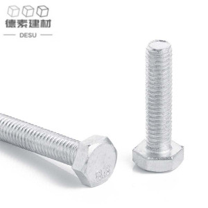 德素 304不锈钢外六角螺栓 M12*60 个