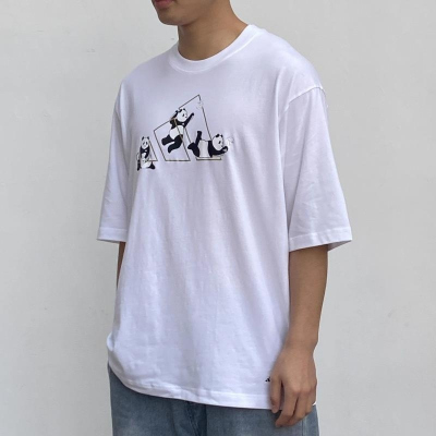 ADIDAS阿迪达斯短袖T恤运动休闲针织圆领男装JZ3275 D