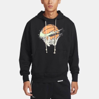 NIKE耐克连帽卫衣运动休闲针织男装套头衫FB7138-010 D