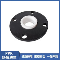 盛京联硕 PPR热熔法兰PPR75(2.5寸)法兰根+防腐铁法兰+垫片 个