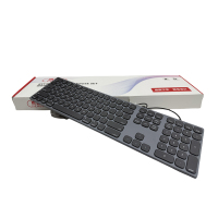 杰储(GCHUL) J220 有线 全铝合金 键盘 (计价单位:个) 黑色