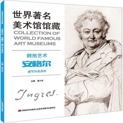 正版新书]世界著名美术馆馆藏 拥抱艺术 安格尔速写作品赏析黄少