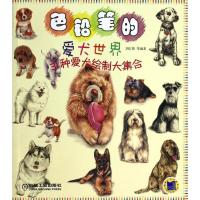 正版新书]色铅笔的爱犬世界:31种爱犬绘制大集合刘红伟97871114