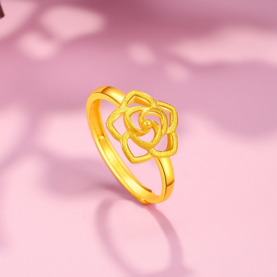 玫瑰花金戒指排行榜