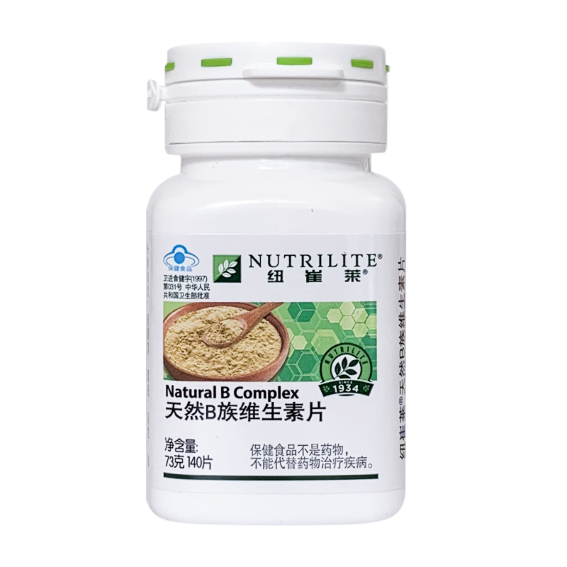 国产安利纽崔莱天然b族维生素140片