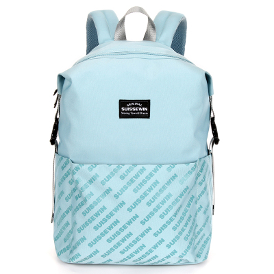 SUISSEWIN瑞士新款时尚潮流多功能商务休闲双肩包SN99671