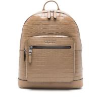 Michael Kors高质感真皮男士商务休闲双肩包大容量电脑背包通勤旅行包