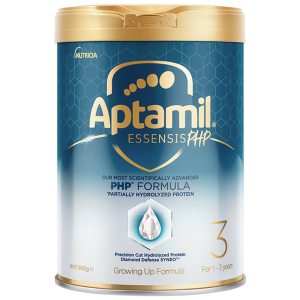 Aptamil香港原装进口爱他美奇迹白罐3段1-3岁适度水解婴幼儿配方奶粉900g