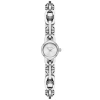 Michael Kors 女士银色不锈钢链节太阳纹石英腕表mm防水都市潮酷配饰