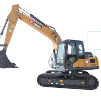 XG XE135D 钩机挖机轮挖轮式挖掘机