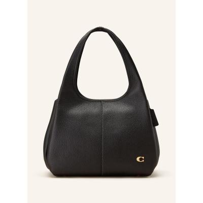 COACH女款磁吸包真皮单肩斜挎包双提手大容量内袋手机袋