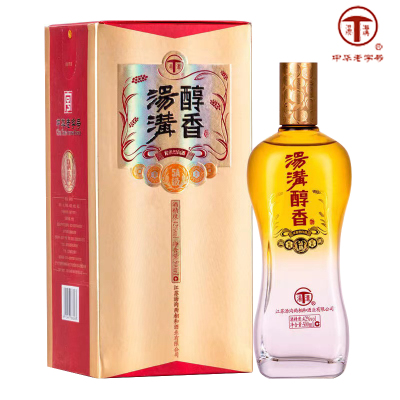 汤沟酒 醇香5a 浓香型白酒 42度 500ml 单瓶装 (2瓶1个礼品袋)