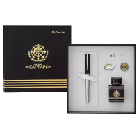 毕加索钢笔套装真金电镀工艺手感更轻包装精致船长系列PS-962