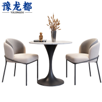 豫龙都洽谈桌椅一桌两椅套