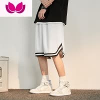 七斓篮球短裤男运动宽松夏季ins潮牌男生速干训练冰丝休闲裤子五分裤