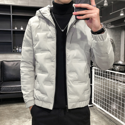 NEWLAKE2020时尚新款冬季男士棉衣青年韩版轻薄棉袄冬季连帽外套棉服男潮棉衣