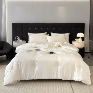 雅鹿 100支全棉提花大豆被