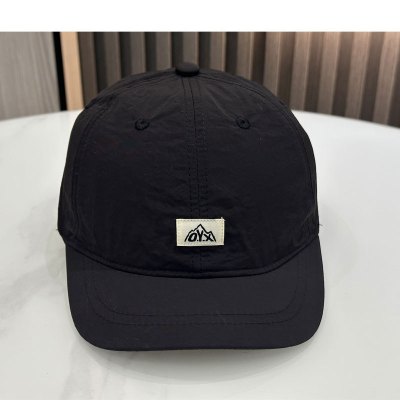 日系情侣款短檐速干棒球帽子女薄款户外软顶鸭舌帽男运动遮阳帽