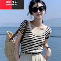 YIBUSHENG季女装微胖穿搭配一整套今年流行冷淡系独特别致连衣裙子两件套