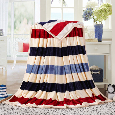 圣之澜811超柔金貂绒毯150*200cm礼盒装