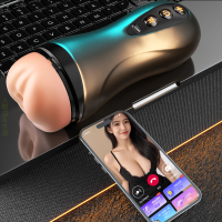 全自动飞机杯男性用品自慰器伸缩成人电动杯口交神器隐藏式吸器