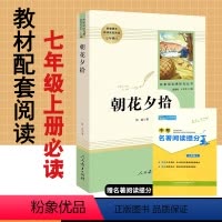 朝花夕拾 [正版]朝花夕拾鲁迅原著西游记海底两万里骆驼祥子人民教育出版社文学名著初中生版7七年级必读课外阅读书初1一上册