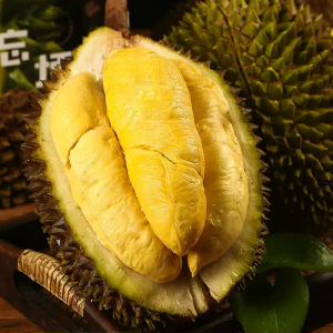 [西沛生鲜]液氮马来西亚猫山王榴莲 进口榴莲 A果 5-5.5斤 软糯香甜 新鲜水果