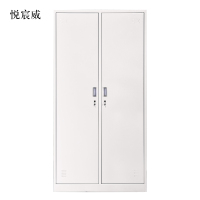 悦宸威加厚二门钢制更衣柜员工柜铁皮职工储物柜带锁存包柜鞋柜