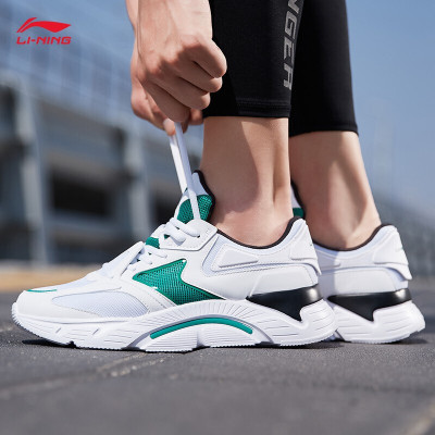李宁跑步鞋男鞋2021新款春夏跑步鞋减震鞋男士低帮运动鞋