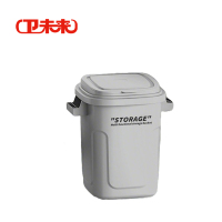 卫未来 厨房垃圾桶 20L灰色带盖 个