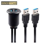 GINOXTITAN USB面板延长线 Y2M