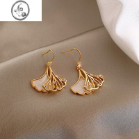 JiMi扇形耳坠高级感耳环女小众设计2023年新款潮洋气耳饰气质轻奢耳钉