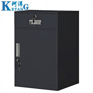 珂洋 桌下柜 一斗一门黑色 台