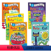 [正版]华研原版 皮特猫系列5本 英文原版绘本 Pete the Cat I Can Read Level 1 儿童英