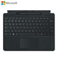 微软 Surface Pro专业键盘+超薄触控笔2 Pro11 /Pro10 /Pro 9 /Pro8 / X 典雅黑