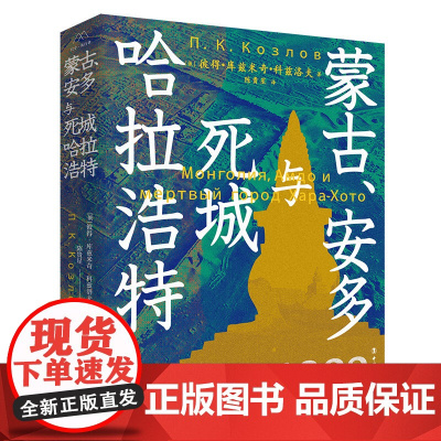 蒙古、安多与死城哈拉浩特 中国工人出版社 考古学历史 西部戈壁沙漠探险考察队