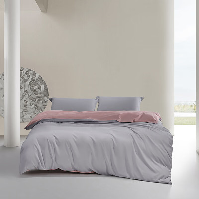 水星家纺纯色磨毛四件套—烟雨予诗 型号 182494