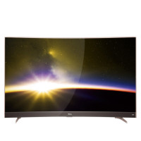 TCL 官方旗舰 49P3 (49英寸)吋 曲面30核智能液晶电视 超窄纤薄金属边框 玫瑰金电视机