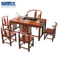 铭思达茶桌1.6米5椅套