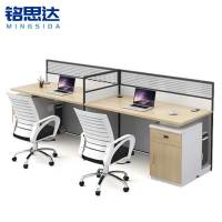 铭思达屏风工位双人含椅套