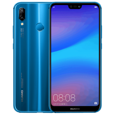 华为/HUAWEI nova3e 4GB+128GB克莱因蓝移动联通电信4G全网通手机 新一代全面屏,2400万自然美妆