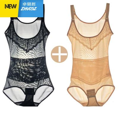 超薄款连体塑身内衣收腹束腰塑形女天美体产后季卓思哲塑身连体衣塑身衣