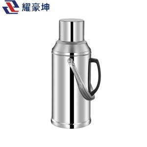 耀豪坤 暖瓶水壶暖壶不锈钢家用热水瓶保温壶宿舍老式玻璃内胆开水瓶3.2升
