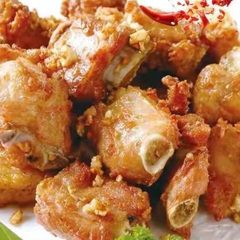 香酥排骨香辣排骨油炸猪排小吃孜然蒜香零食批发酥脆即食网红新款
