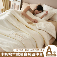 夏凉被四件套夏季可机洗水洗空调被夏天单人宿舍夏被薄款被子