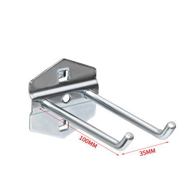菲尔阿扎 PHIL ARZA 洞洞板挂钩 双钩100mm 个