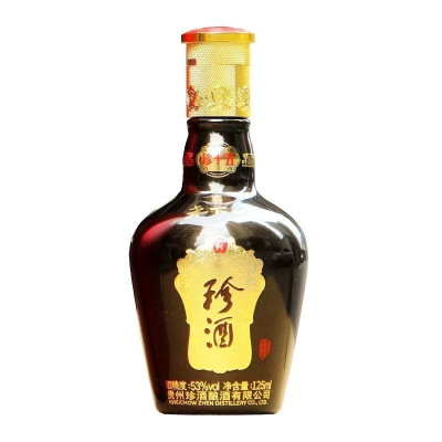 珍十五未下山53度125ml*2瓶 小酒版珍酒 酱香型品鉴装