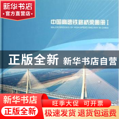 正版 中国高速铁路桥梁画册:Ⅰ 郑健 人民交通出版社 97871141006