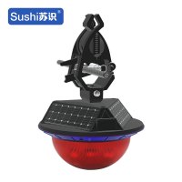 苏识 SS4903H DC3.7V 0.5W 0.3Hz IP66 LED太阳能警示灯(计价单位:盏)黑色